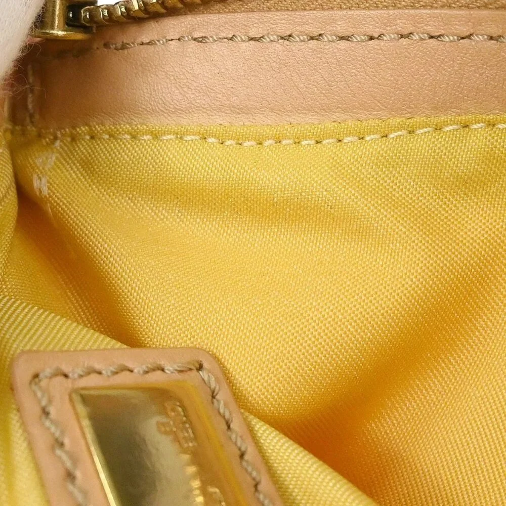 Fendi Pink Canvas Zucchino Handbag 8BR041-028 136126 - Picture 10 of 15